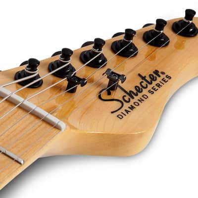 Schecter PT Electric Guitar. Gloss Black (BLK) image 8