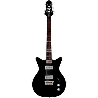 Danelectro Dan O Mano Electric Guitar with P90s - Black (Open Box)