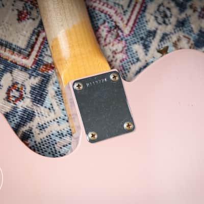 2021 Fender Custom Shop 59' Telecaster Relic Shell Pink image 22