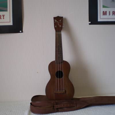 1950 Martin Ukulele Mahogany Brazilian Rosewood Vintage Soprano Model Nice! image 1