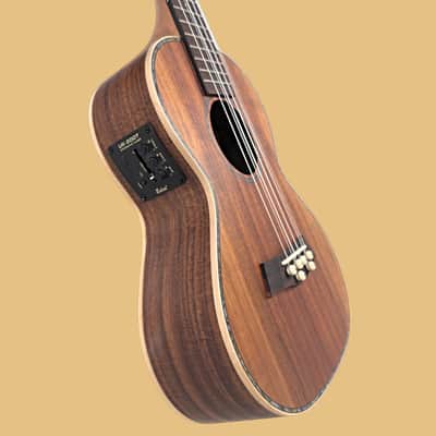 Kohola Deluxe Solid Top Six-String Tenor Acoustic Electric Ukulele image 5