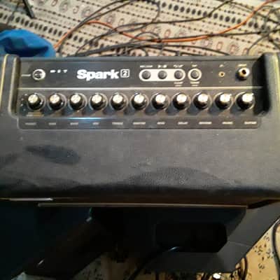 Positive Grid Spark 2 50-Watt 2x4" Digital Modeling Guitar Combo 2024 - Present - Black image 3