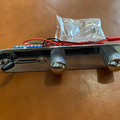 NEW Complete Telecaster Hardware & Pickup Kit - Chrome - Bridge, Pickups, Control Plate & pickguard image 6