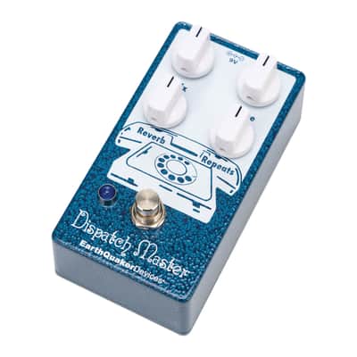 EarthQuaker Devices Dispatch Master V3 - Blue Hammertone - Cottonwood Music Exclusive Color image 3