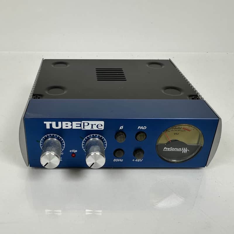 PreSonus TubePre Microphone Preamp Vacuum Tube Phantom Power XLR TRS Inputs image 1