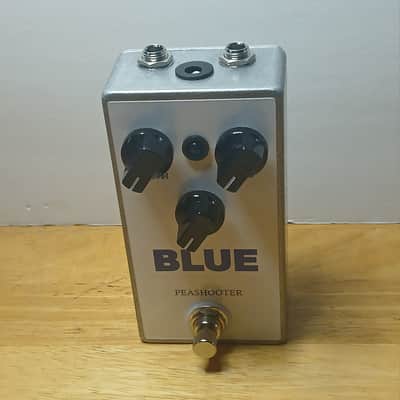 BLUE Overdrive / Boost Pedal -  Protein - Morning Glory - Blues Breaker - #005 - White/Aluminum image 3