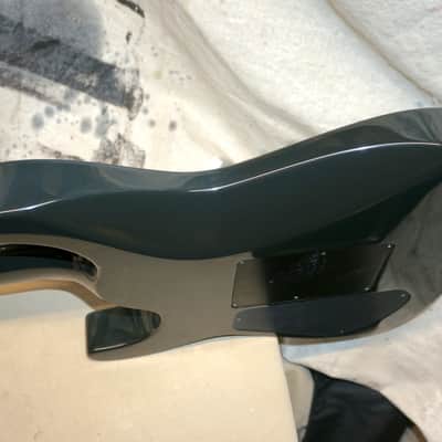 Vintage RARE 1990 Made In USA Jackson Soloist Archtop Neck-Thru Electric Guitar with Case Dark Gray image 13