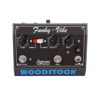 Sabbadius Funky Vibe ST Woodstock Uni-Vibe Pedal image 1