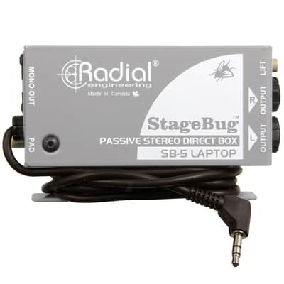 Radial StageBug SB-5 Laptop Direct Box image 2