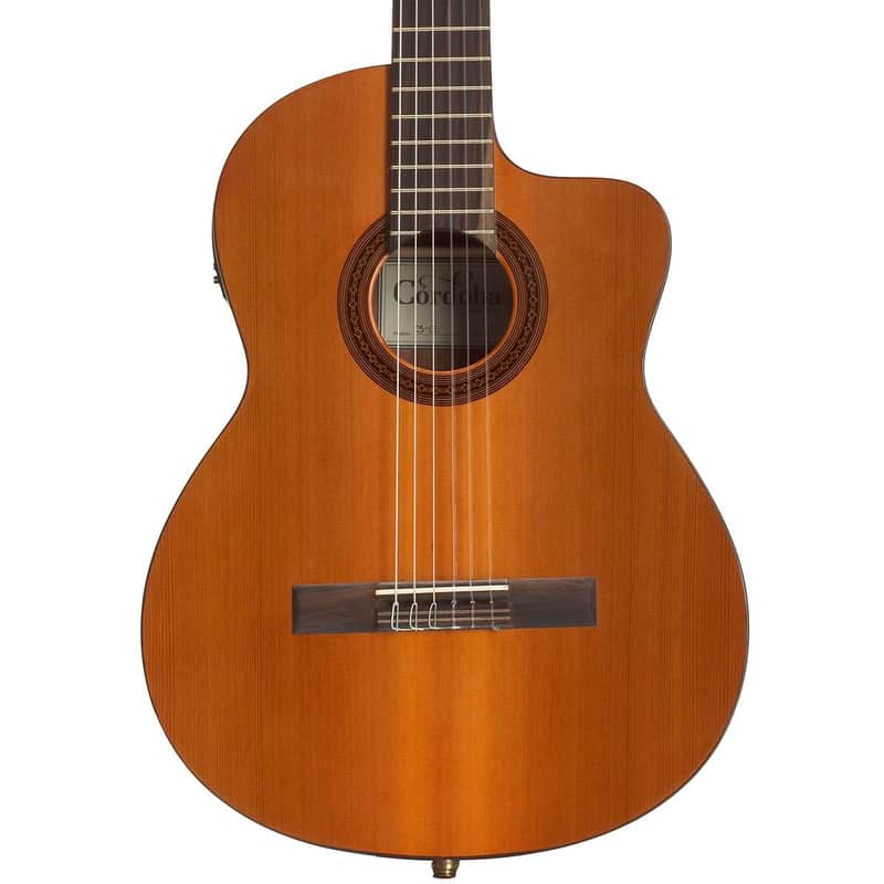 Cordoba C5-CE Nylon-String Classical Acoustic-Electric Guitar (Natural)