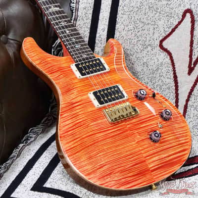 PRS Wild West Guitars 25th Anniversary Limited Run Wood Library Artist Package Custom 24 Piezo Salmon (Private Stock Color) 7.90 LBS (US Only / No International Shipping) image 8