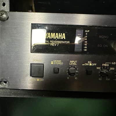 Yamaha REV 7 Digital Reverberator 1980s - Black image 4