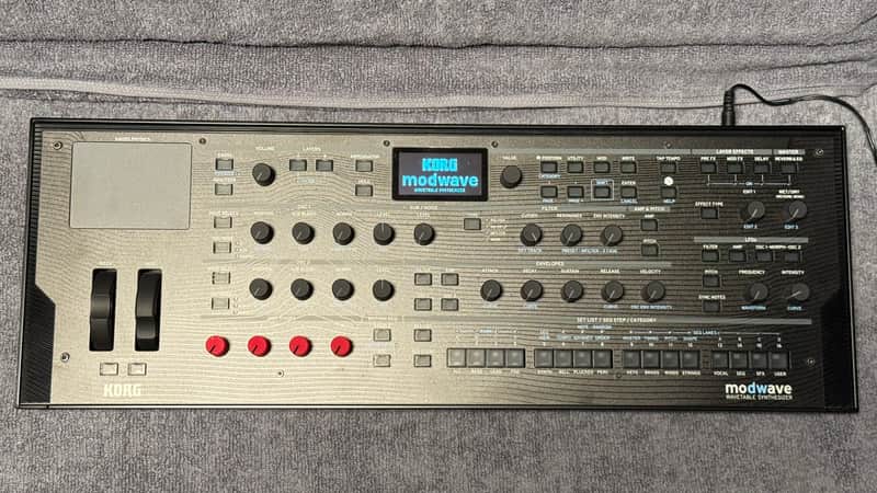 Korg Modwave Wavetable Synthesizer 2021 - Present - Black image 1