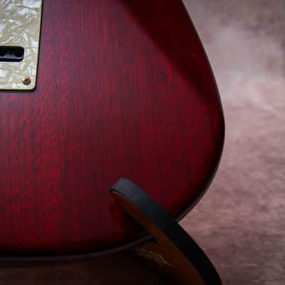 FENDER USA Custom Shop Stratocaster Plus Ultra Set-Neck *John Page "Cherry Red + Ebony" (1992)(Reserved) image 19