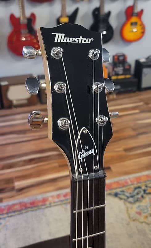 Maestro by Gibson - Single Cutaway LP-Style - Blue Burst | Reverb