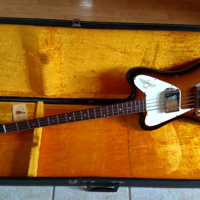 Gibson 1967 Non Reverse Left Hand Thunderbird II. Once owned by CheapTrick! Few made! OHSC image 4