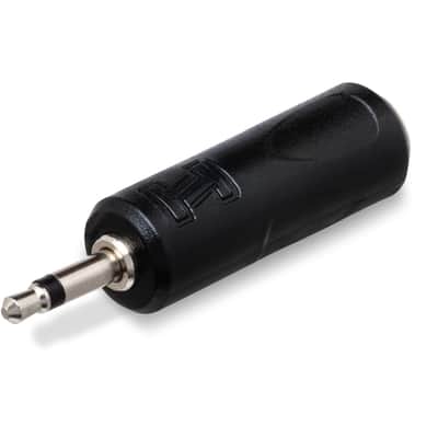 Hosa GMP-113 1/4 inch TS Female to 3.5mm TS Male Adapter image 1