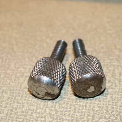 Rare Vintage Early 1960s Fender Piggyback Amp Thumb Screws - No Tariffs image 2