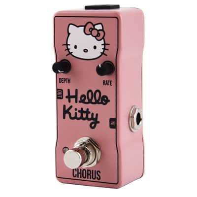 Circle of Tone CHORUS Guitar Effect Pedal True Bypass DEPTH/RATE Hello Kitty Series + Hot Box Tuner image 8