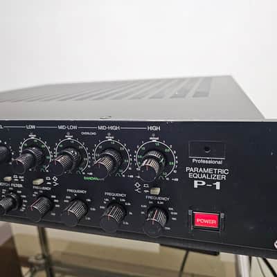 Sansui P-1 Equalizer Professional Series – 1980s Untested Serial Number 0006 image 2