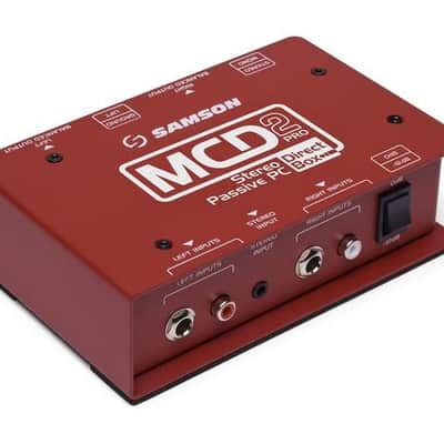 Immagine Samson MCD2 Pro 2-channel Passive A/V Direct Box - Model # SAMCD2PRO - 1