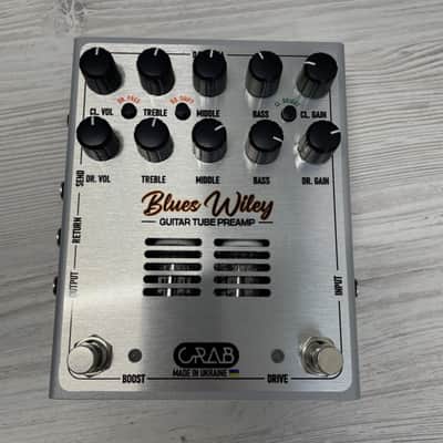 Crab Guitar Effects Blues Wiley Preamp Fender Deluxe Amp in a box High gain lead Metal Distorion Overdrive Pedal Blues Rock Drive EQ image 3