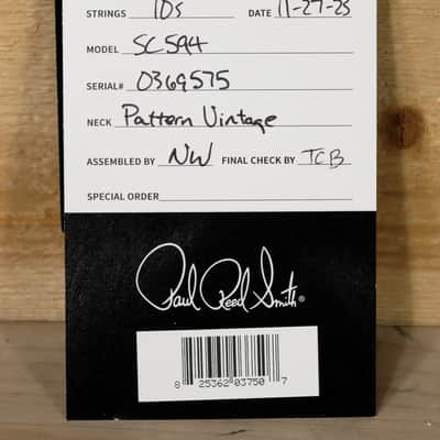 PRS McCarty Singlecut 594 Electric Guitar Black Gold Burst w/ Case image 9