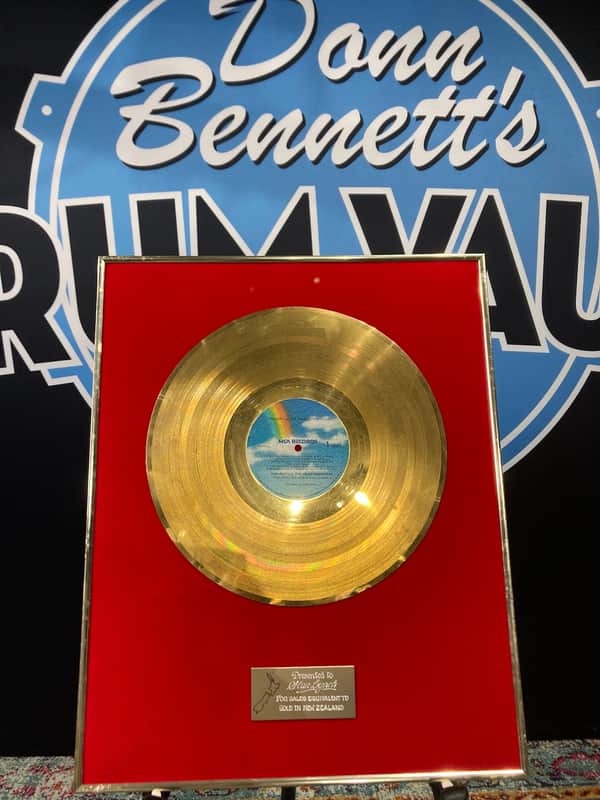 Stan Lynch Tom Petty and The Heartbreakers, New Zealand, Pack Up The Plantation, Gold Record (#24) image 1