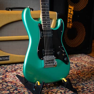 Fender Contemporary Series Stratocaster Deluxe HH 1985 - 1987 - Emerald Mist image 3