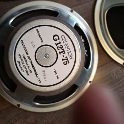Celestion G12T-75 White Label 1987 T3781 Quad image 10