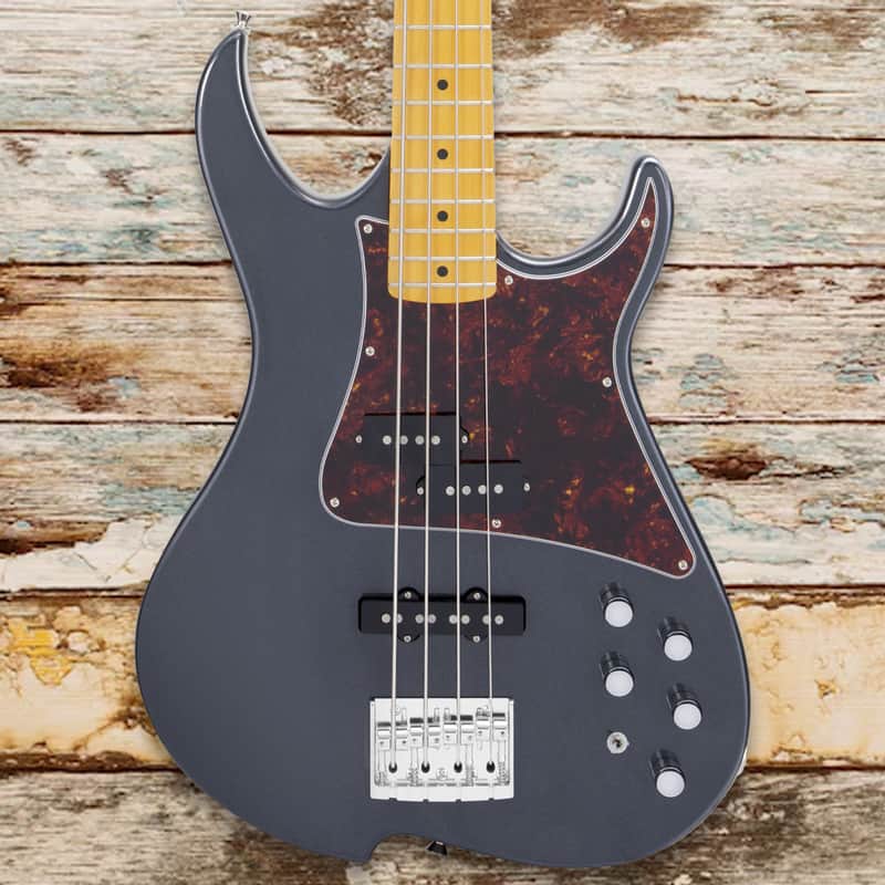 Vola Guitars ZVA 4 String Bass - Charcoal Frost Metallic Gloss MIJ image 1