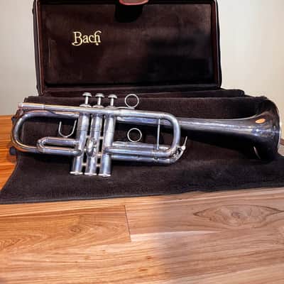 “Bach Stradivarius 239 C Trumpet – Sterling Silver Plus Bell, Large Bore (.462), 25R Leadpipe – Mint Condition” image 1