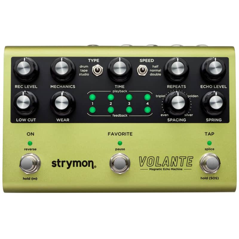 Strymon Volante Stereo Multi-head Magnetic Echo/Delay Machine Pedal image 1