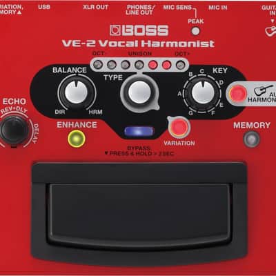 Boss VE-2 Vocal Harmonist and Effects Processor With USB image 4