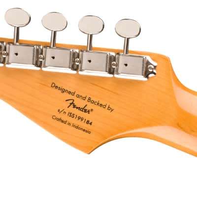 Squier Classic Vibe '50s Stratocaster Electric Guitar Maple FB, 2-Color Sunburst image 15