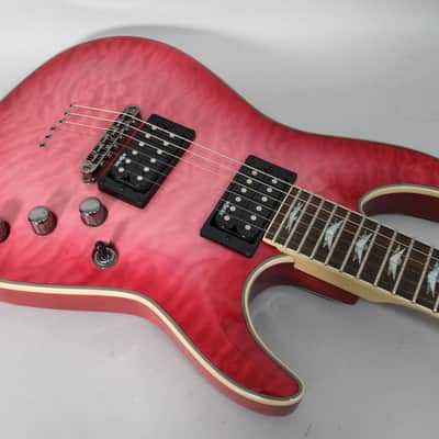 2012 Schecter Diamond Series Omen Extreme-6 Electric Magenta image 9