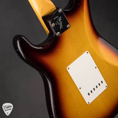 Fender Custom Shop Postmodern Stratocaster Journeyman - Bleached 3-Tone Sunburst (Brand New) image 12