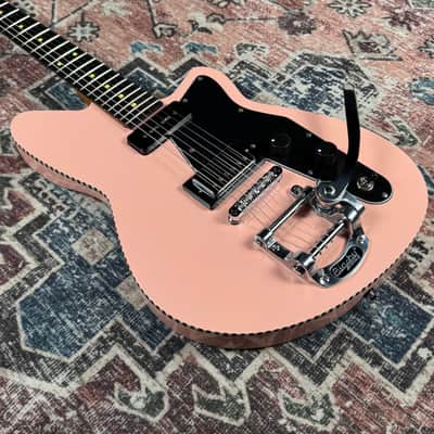 Reverend Rick Vito Soul Agent Orchid Pink Electric Guitar W/ Original Box & Case Candy! image 9