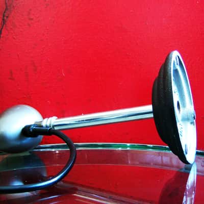 Vintage 1940's RCA MI-12017 dynamic microphone High Z w cable & Snyder DM-1 stand prop display image 13