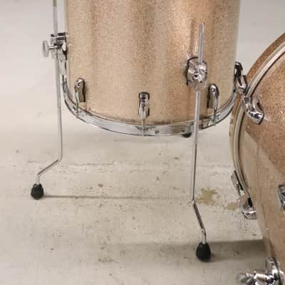Pearl 4pc Vision Drum Kit Set Champaign Sparkle 22/16/12/10" image 6