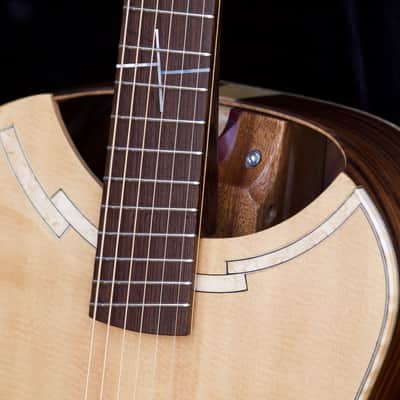 Soderlund Kestrel medium body acoustic in Pau Ferro and Sitka 2022 Hand rubbed oil finish image 18