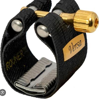 Rovner V-2M Versa Slim Tenor Saxophone Ligature - Metal Style Mouthpiece image 2
