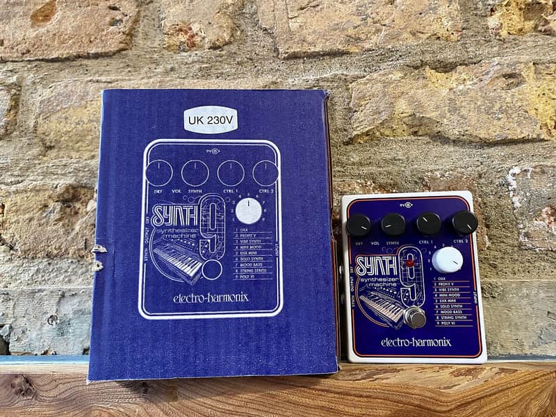 Electro Harmonix SYNTH 9 Synthesizer Machine Pedal SYNTH9 for Guitar or Bass (Open-Box-Special) image 1