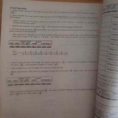 Korg M1R - Manual Korg M1R - Official and original - good condition image 3
