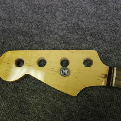 Nameless Jazz Bass Neck Reverse headstock/ Left Handed Block Inlays image 6