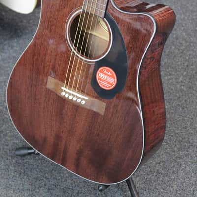 Fender CD-60SCE All-Mahogany - Natural image 2