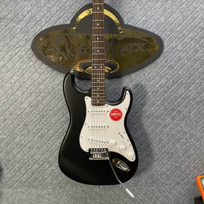 Fender Squier Debut Series "Amazon" Stratocaster Satin Black SkunkWerx In USA Fret Polish and Setup image 8
