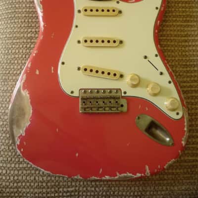 MJT Official Custom Order Vintage Aged Nitro Finish Guitar Body by Mark Jenny VTS image 1