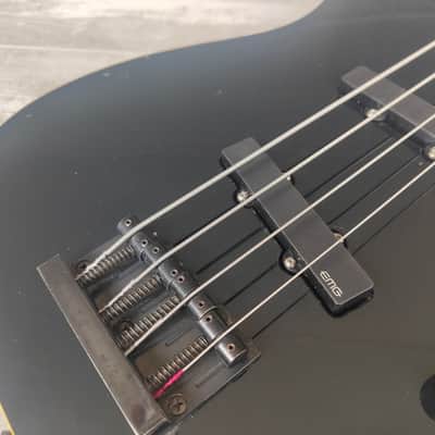 1990's Fernandes Japan TEJB-70 Telecaster Bass w/EMG's (Black) image 3