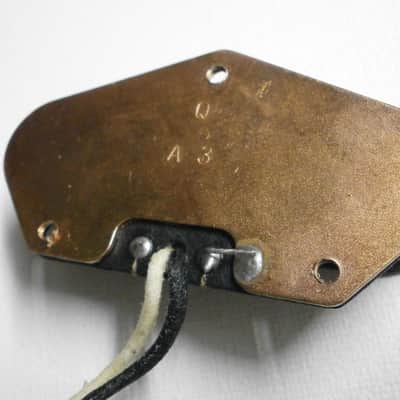 Telecaster Broadcaster Nocaster Esquire A3 Bridge 50`s Hand Wound Fits Fender by Q pickups Tele image 2